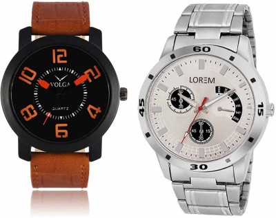 LegendDeal VL20LR101 Best Trendy Fashion Best Price Leather & Metal Bracelet Belt Girls & Boys Combo Watch  - For Boys   Watches  (LEGENDDEAL)