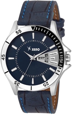 Xeno Blue Fashinable day date chrono new look modish Boys & Girls Watch  - For Men   Watches  (Xeno)