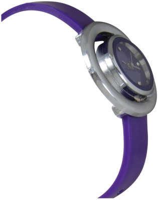 Freny Exim Unique Fashion Blue Round Dial Comfortable Strap Watch  - For Girls   Watches  (Freny Exim)
