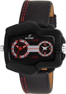 Dezine DZ-GSQ095-BLK-BLK Watch  - For Men   Watches  (Dezine)