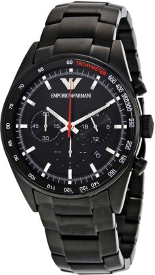 Emporio Armani AR6094 Black Dial Watch  - For Men   Watches  (Emporio Armani)
