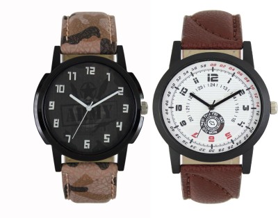 CM Men watch Combo With Latest Collection Designer Printed Dial LR 003_0011 Watch  - For Men   Watches  (CM)