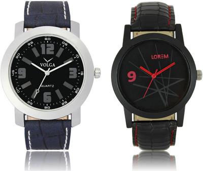 Volga VL30LR08 New Exclusive Collection Leather Strap-Belt Mens Watches Best Offer Combo Watch  - For Boys   Watches  (Volga)