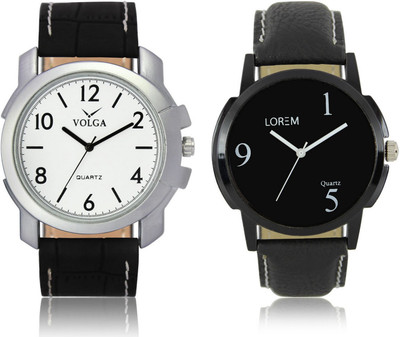 

Volga VL12LR06 New Exclusive Collection Leather Strap-Belt Mens Watches Best Offer Combo Watch - For Boys