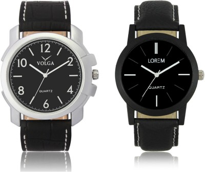 Volga VL35LR05 New Exclusive Collection Leather Strap-Belt Mens Watches Best Offer Combo Watch  - For Boys   Watches  (Volga)