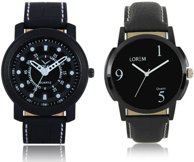 

Volga VL15LR06 New Exclusive Collection Leather Strap-Belt Mens Watches Best Offer Combo Watch - For Boys