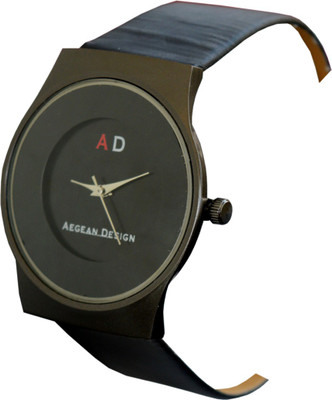 

VITREND â¢ AD Aegean Design Office & Party Wear New Black Watch - For Men & Women