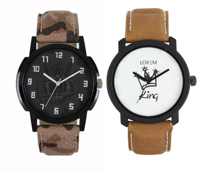 

SRK ENTERPRISE Men Watch Combo With Premium Collection Trendy Printed Dial LRM 003_0018 Watch - For Men