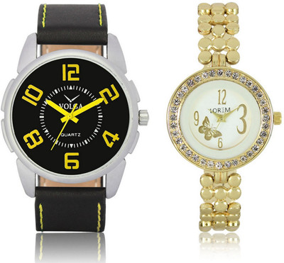 

SRK ENTERPRISE Couple Watch In Wrist Watches With Lattest Collection-Low Price VL25LR0203 Watch - For Men & Women