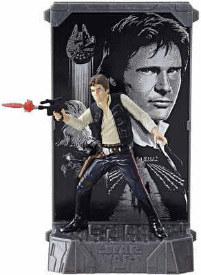 

Hasbro Star Wars Black Series Titanium Series Han Solo, 3. 75-inch(Multicolor)