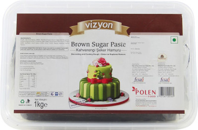 

Vizyon Brown,1 Kg Sugar Paste(1 kg, NA)