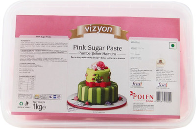 

Vizyon PInk, 1 Kg Sugar Paste(1 kg, NA)