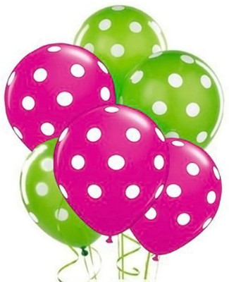 

EVA Printed EVA0134 Balloon(Green, Pink, Pack of 30)