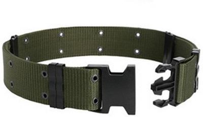 

Magideal Men & Women Green Canvas Belt