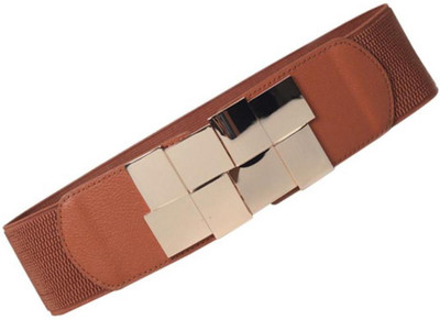 

BLINGG Women Casual Brown Artificial Leather Belt