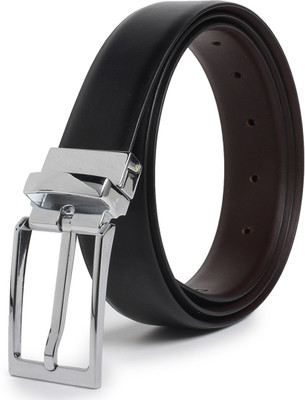 

Chisel Men Formal Black Genuine Leather Reversible Belt