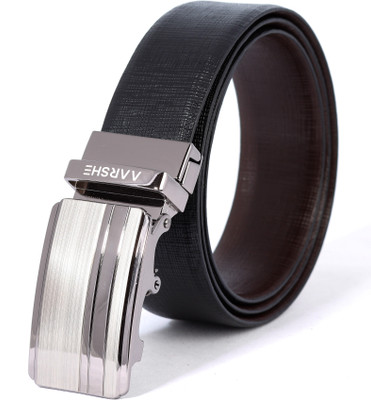 

AARSHE Men Casual, Formal Black, Brown Genuine Leather Reversible Belt