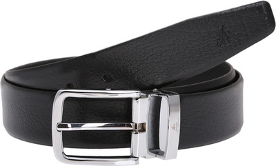

Alvaro Castagnino Men Black Genuine Leather Belt
