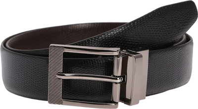 

Alvaro Castagnino Men Black, Brown Genuine Leather Reversible Belt