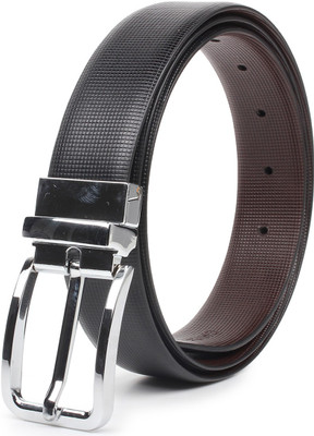 

Chisel Men Formal Black Genuine Leather Reversible Belt
