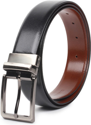 

Chisel Men Formal Black Genuine Leather Reversible Belt