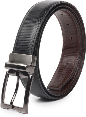 

Chisel Men Formal Black Artificial Leather Reversible Belt