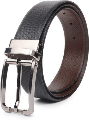 

Chisel Men Formal Black Genuine Leather Reversible Belt