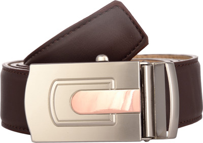 

Exotique Men Formal Brown Artificial Leather Belt