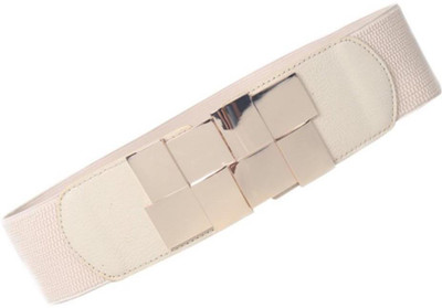 

BLINGG Women Casual Beige Artificial Leather Belt