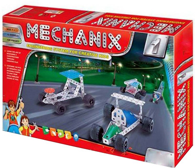 

Bonkerz Mechanix-2 Metal Extra Fun Motor Skill Development Kit for Boys and Girls (92 Pcs)(Multicolor)
