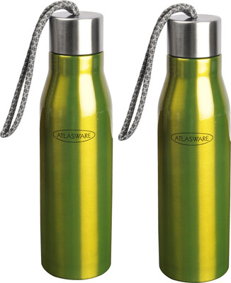 13% OFF on Atlasware Stainless Steel Bottle 600 ml Bottle(Pack of