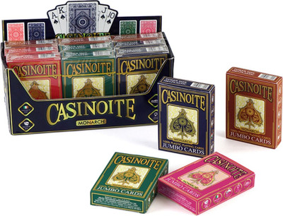 

Casinoite 12 Pcs Pack Monarch 100% Plastic Poker Playing Cards ( Blue Red Green Pink )(Blue, Red, Green, Pink)