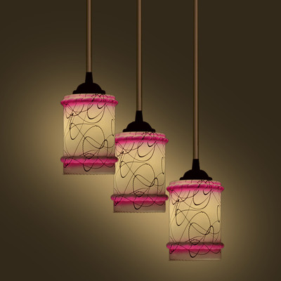 AFAST Designer & Colourful Decorative Power Saver Pendant Ceiling Hanging Lamp -DSZ28 Pendant Lamp Ceiling Lamp(Multicolor)