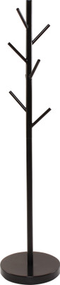 

Meded Black Coat Stand Iron Floor Cloth Dryer Stand(Black)