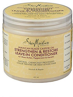 

Shea Moisture shea moisture jamaican black castor oil strengthen &restore leave in conditioner 431ml(431 ml)