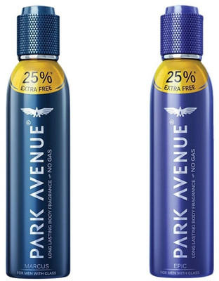 

Park Avenue Epic,Marcus Long Lasting Body Spray - For Men(300 ml, Pack of 2)