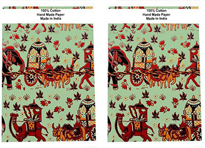 

Rastogi Handicrafts Pocket-size Diary(Journal Notebook, Light Green, Pack of 2)
