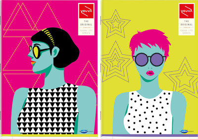 

Navneet A4 Notebook(Youva Life - Trendy Series, Multicolor, Pack of 2)