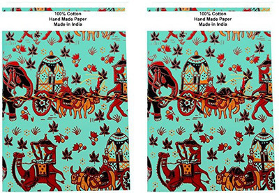 

Rastogi Handicrafts Pocket-size Diary(Journal Notebook, Dark Green, Pack of 2)