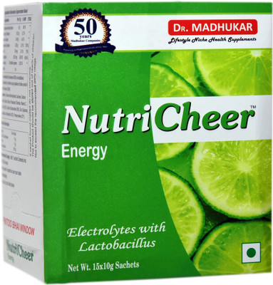 

NutriCheer NutriCheer Energy Energy Drink(15x1 Sachets, Lime Flavored)