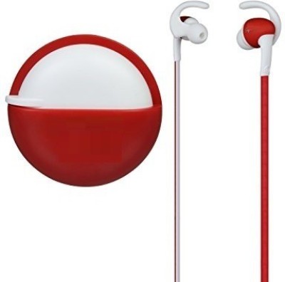 A CONNECT Z VM-50-R Wired Headset(Red, In the Ear)