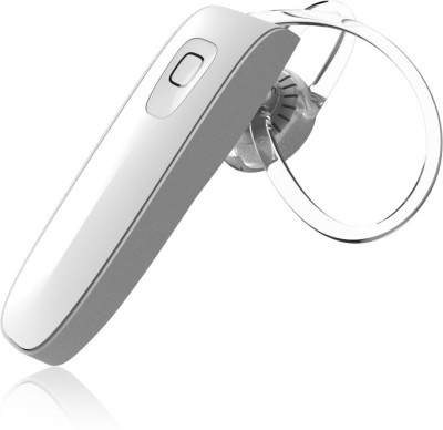 A CONNECT Z MG-BT-B1 Bluetooth Headset(White & Black, In the Ear)