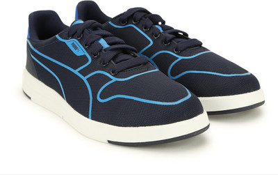 

Puma Boys & Girls Lace Sneakers(Blue, Peacoat-electricbluelemonade