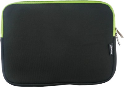 

Emartbuy 14 inch Sleeve/Slip Case(Multicolor), Black/green