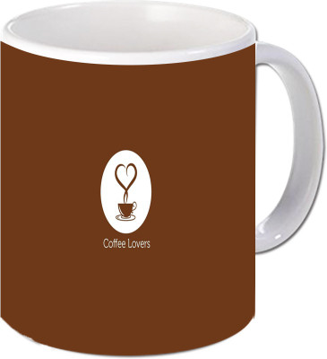 

Maison N Mode Coffee Lovers Coffee Ceramic Mug(330 ml), Multicolor