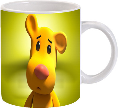 

Maison N Mode Scooba Duba Coffee Ceramic Mug(330 ml), Multicolor