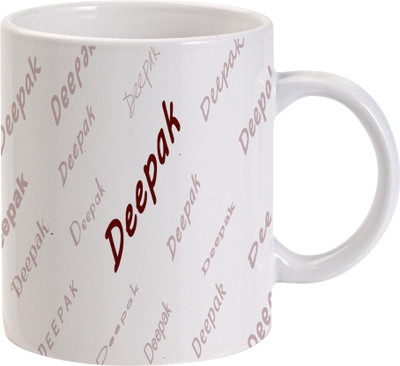 

Maison N Mode Deepak Drk Brn Colour Coffee Ceramic Mug(330 ml), Multicolor