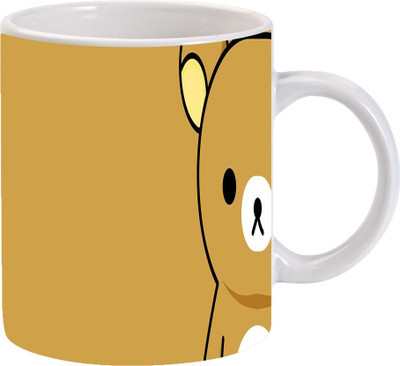 

Maison N Mode Teddy cartoon Coffee mug Ceramic Mug(330 ml), Multicolor