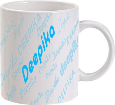 

Maison N Mode Deepika Skyblue Colour Coffee Ceramic Mug(330 ml), Multicolor