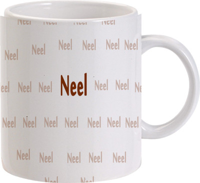 

Maison N Mode Neel Brn Colour Diff Coffee Ceramic Mug(330 ml), Multicolor